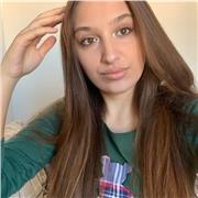 Simpática, y daría clases a los de primaria